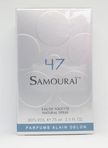 Alian Delon- Samourai 47 Eau de Toilette Spray 75 ml-Neu- OvP-