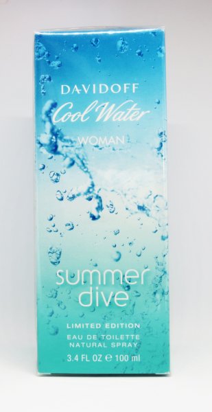 Davidoff Cool Water Woman  Summer  Dive Limited Edition  Eau de Toilette 100 ml