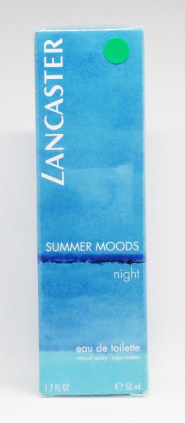 Lancaster- Summer Moods Night Eau de Toilette Spray 50 ml- Neu- OvP-