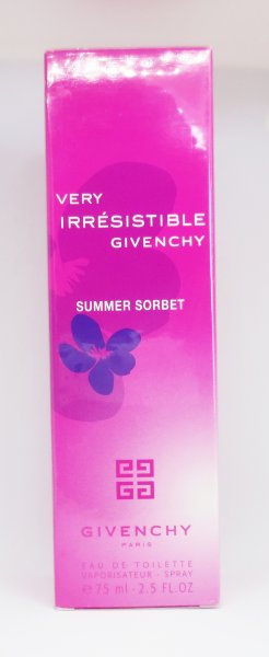 Givenchy- Very Irrésistible Sommer Sorbet Eau de Toilette Spray 75 ml- Neu-OvP-
